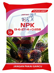 Pupuk Sawit NPK 13-6-27-4 Pak Tani (50kg)
